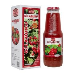 Kayseri Pazarı Gilaburu Suyu Şekersiz Cam Şişe 1 lt