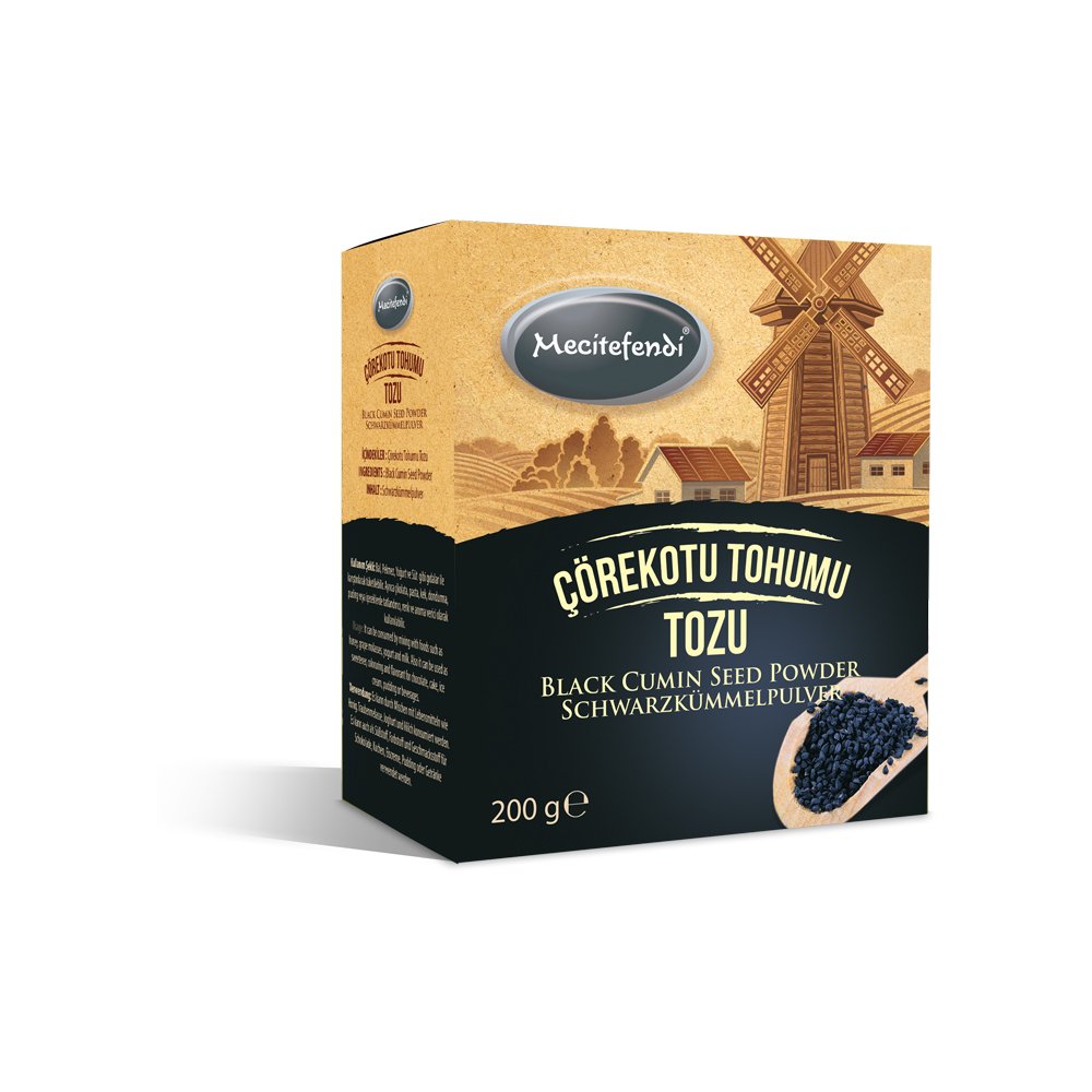 Mecitefendi Çörek Otu Tohumu Tozu 200 gr